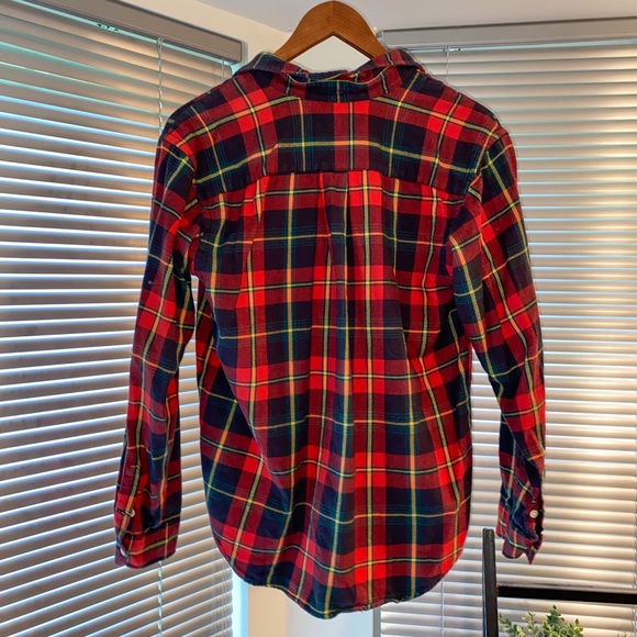 Ralph Lauren Boys Flannel Button Up - Picture 3 of 3